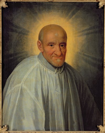 St. Vincent de Paul (1576-1660) af French School